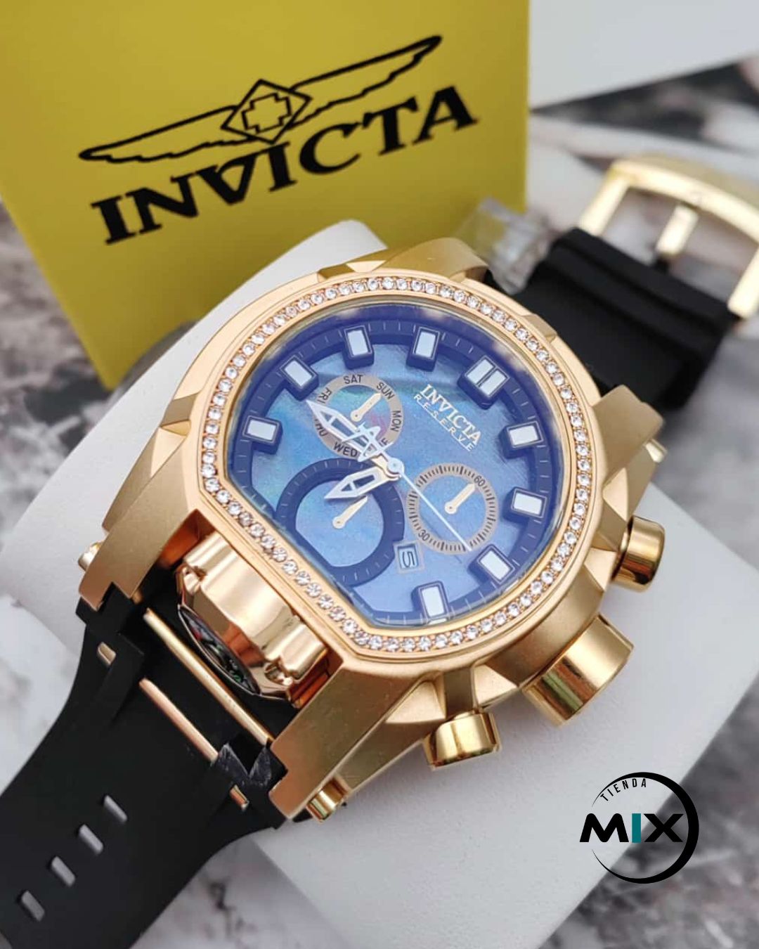RELOJ INVICTA ZEUS GOMA GEM