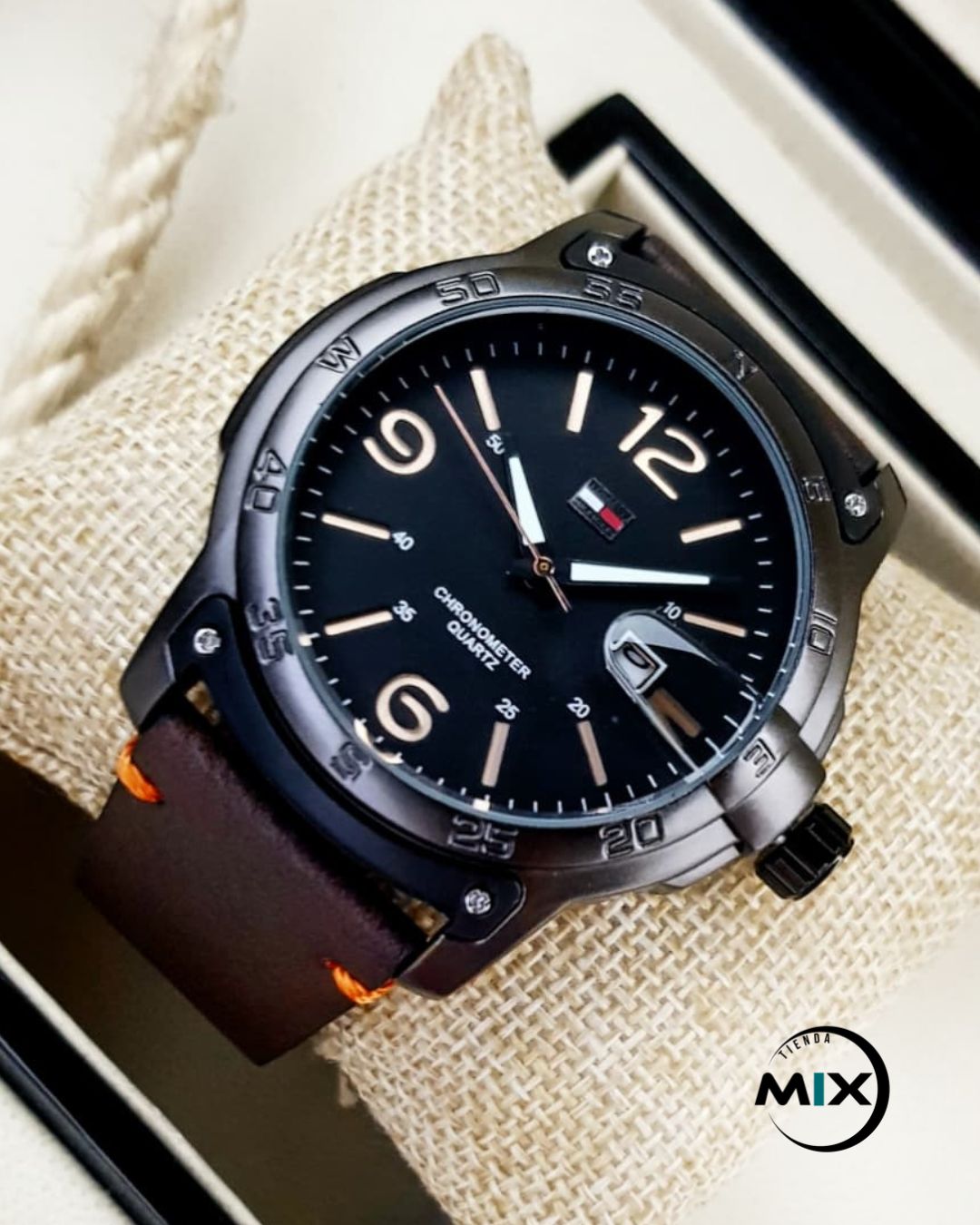 RELOJ TOMMY HILFIGER CUERO