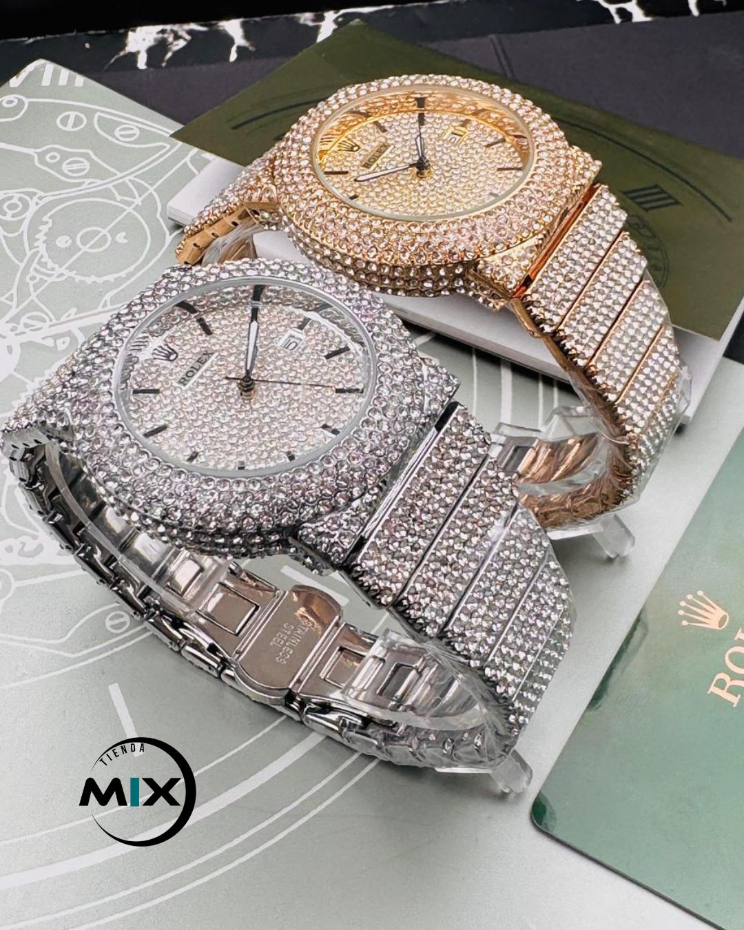 RELOJ ROLEX CUBANO MOON