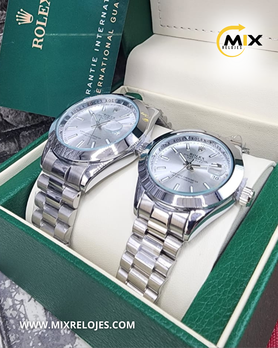 RELOJ ROLX THENOR PAREJA