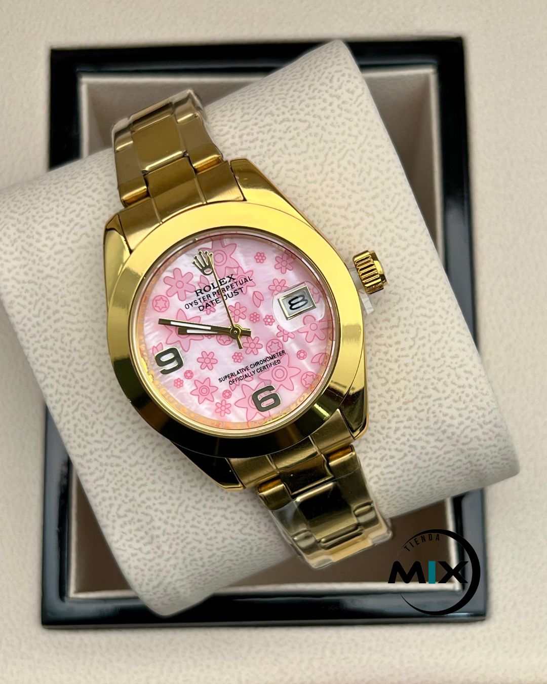 RELOJ ROLEX FLOWER DAMA