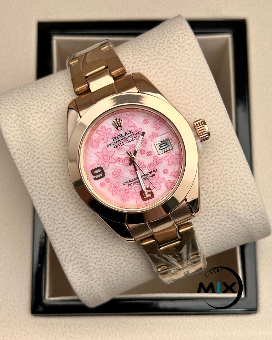 RELOJ ROLEX FLOWER DAMA