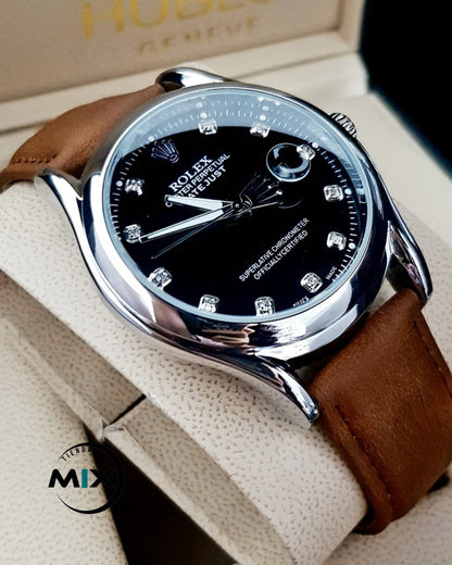 RELOJ ROLEX CUERO