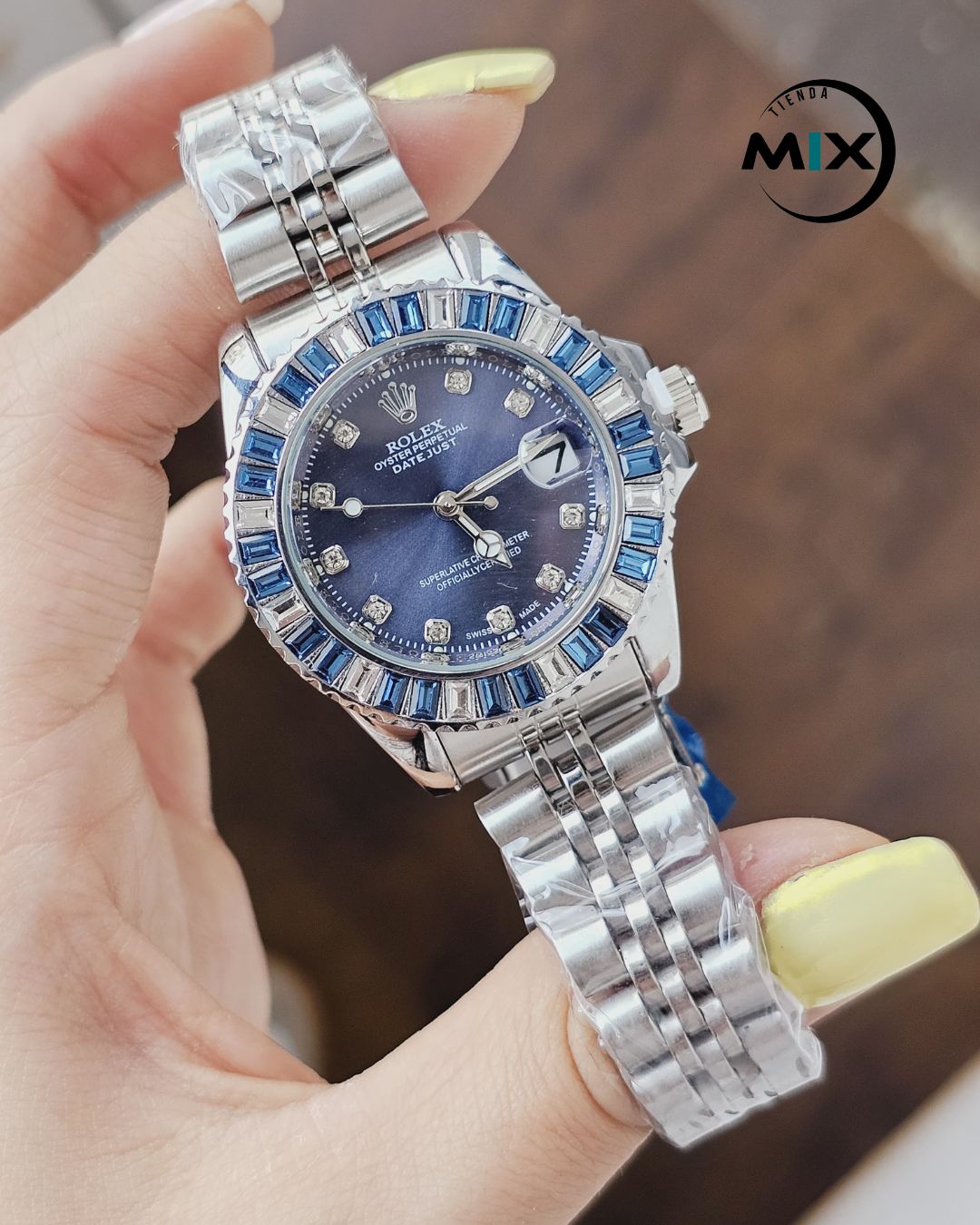 RELOJ ROLEX CRISTAL DAMA