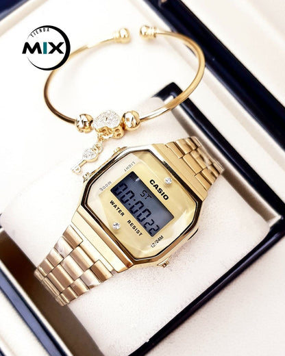 RELOJ CASIO RETRO DAMA