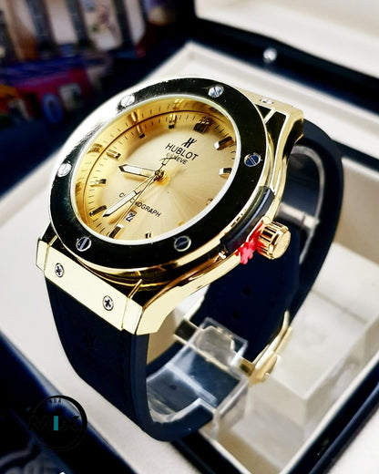 RELOJ HUBLOT POINT CUERO