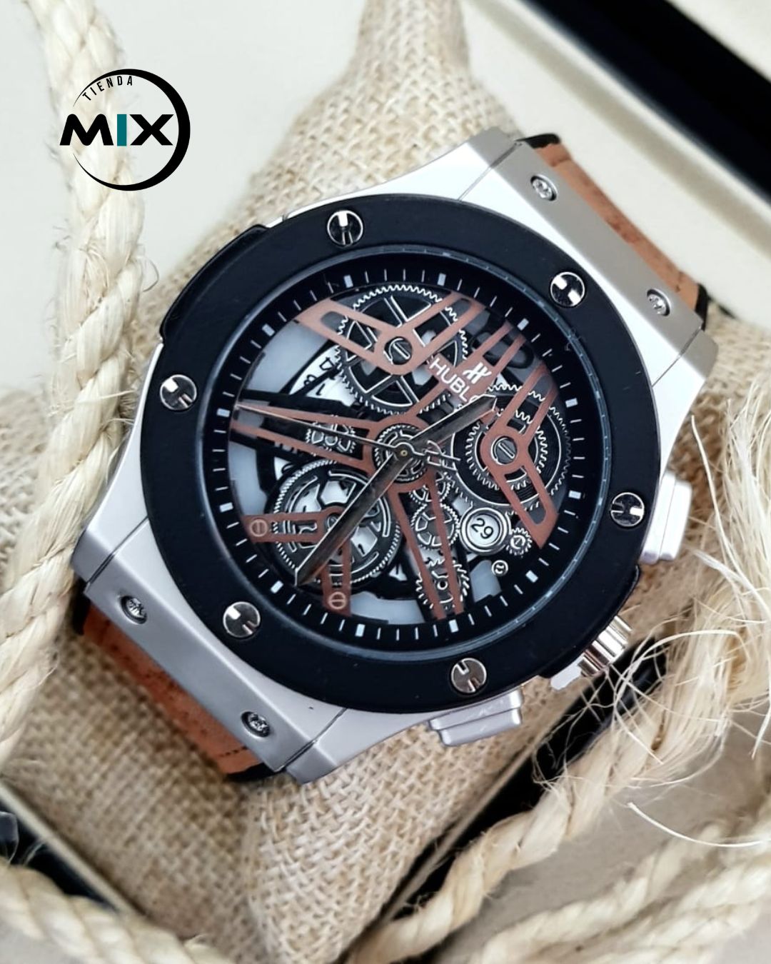 RELOJ HUBLOT BIG-BANG CUERO II