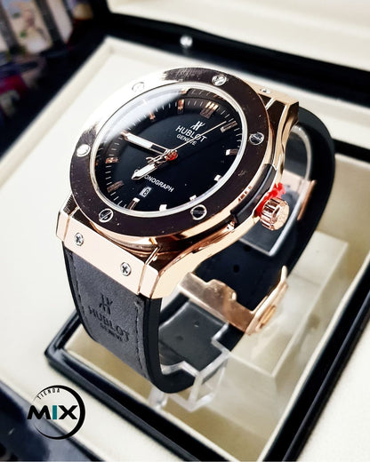 RELOJ HUBLOT POINT CUERO