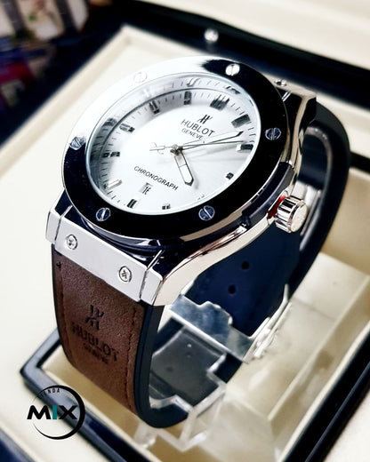 RELOJ HUBLOT POINT CUERO