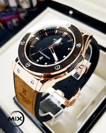 RELOJ HUBLOT POINT CUERO