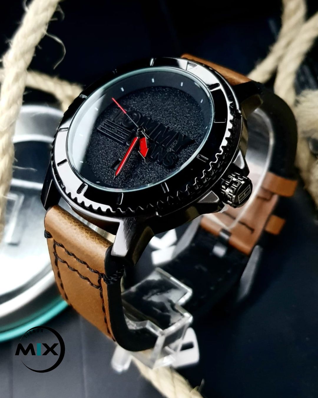 RELOJ TOMMY HILFIGER LENEX CUERO