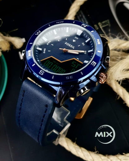 RELOJ FOSSIL KURS CUERO