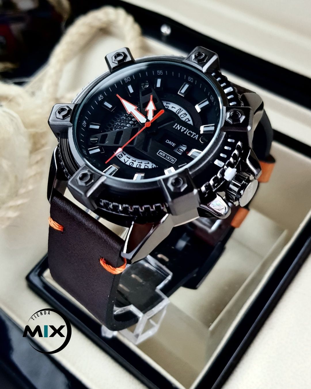 RELOJ INVICTA TIMEX CUERO