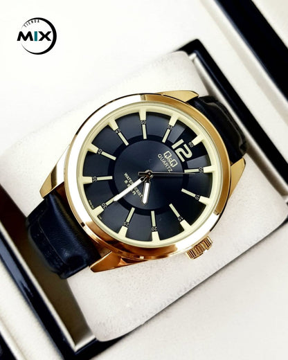 RELOJ Q&Q BLUEX CUERO