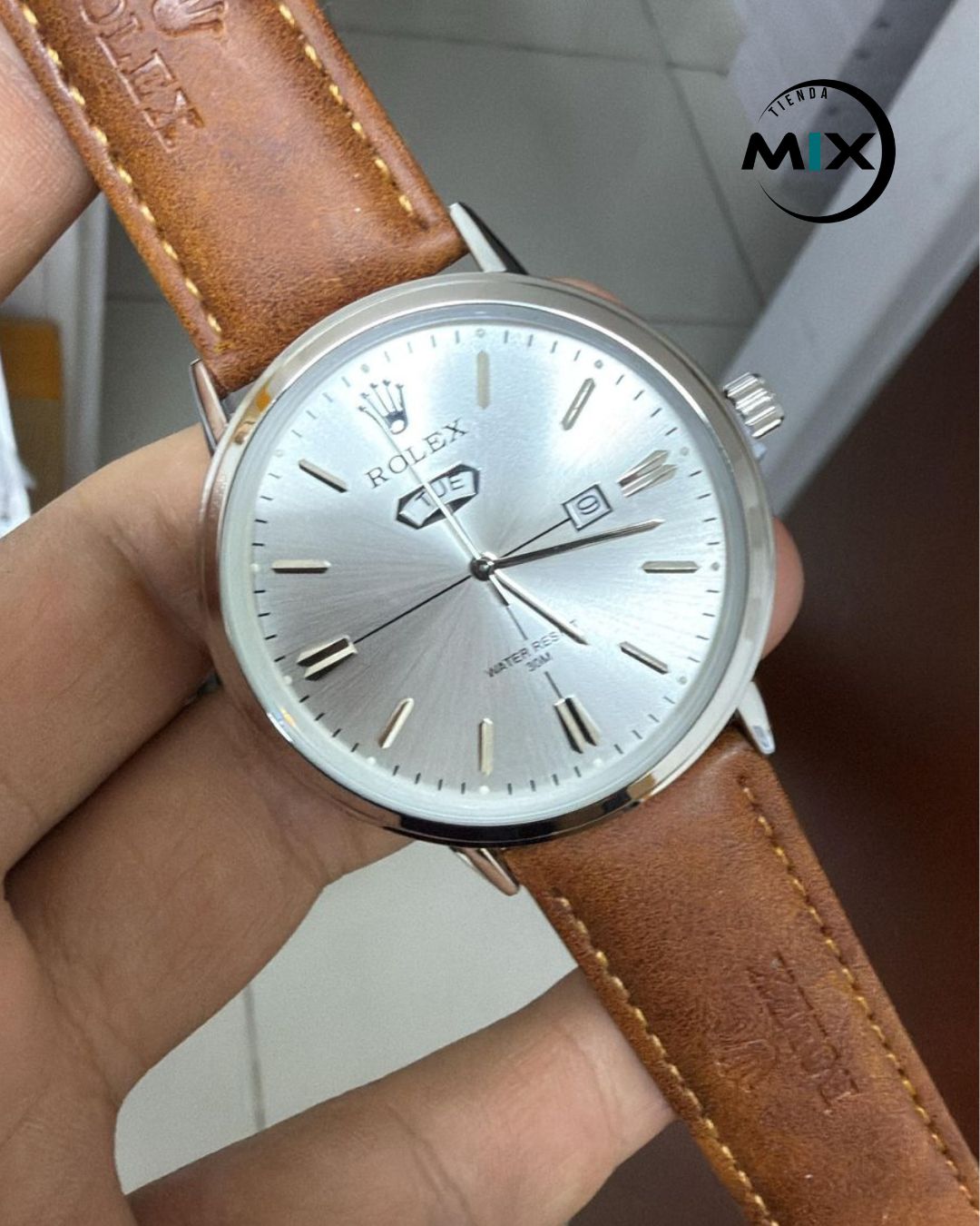 RELOJ ROLEX CUERO VITALI