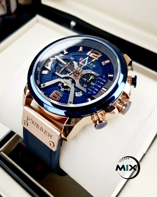 RELOJ CURREN CUERO RINHO
