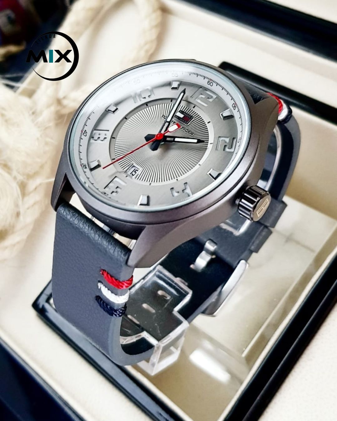 RELOJ TOMMY CUERO FUSE