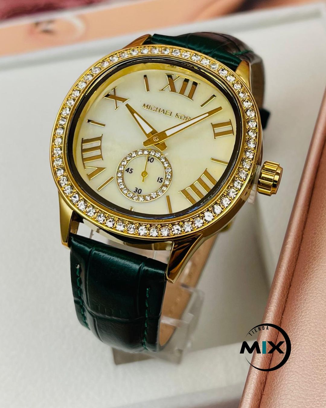 RELOJ MICHAEL KORS CUERO DAMA