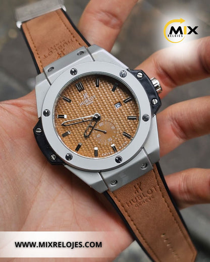 RELOJ HUB TUNDER CUERO
