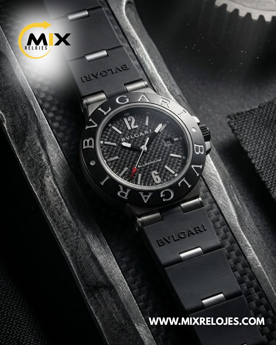 RELOJ BVLGRY CARBONO