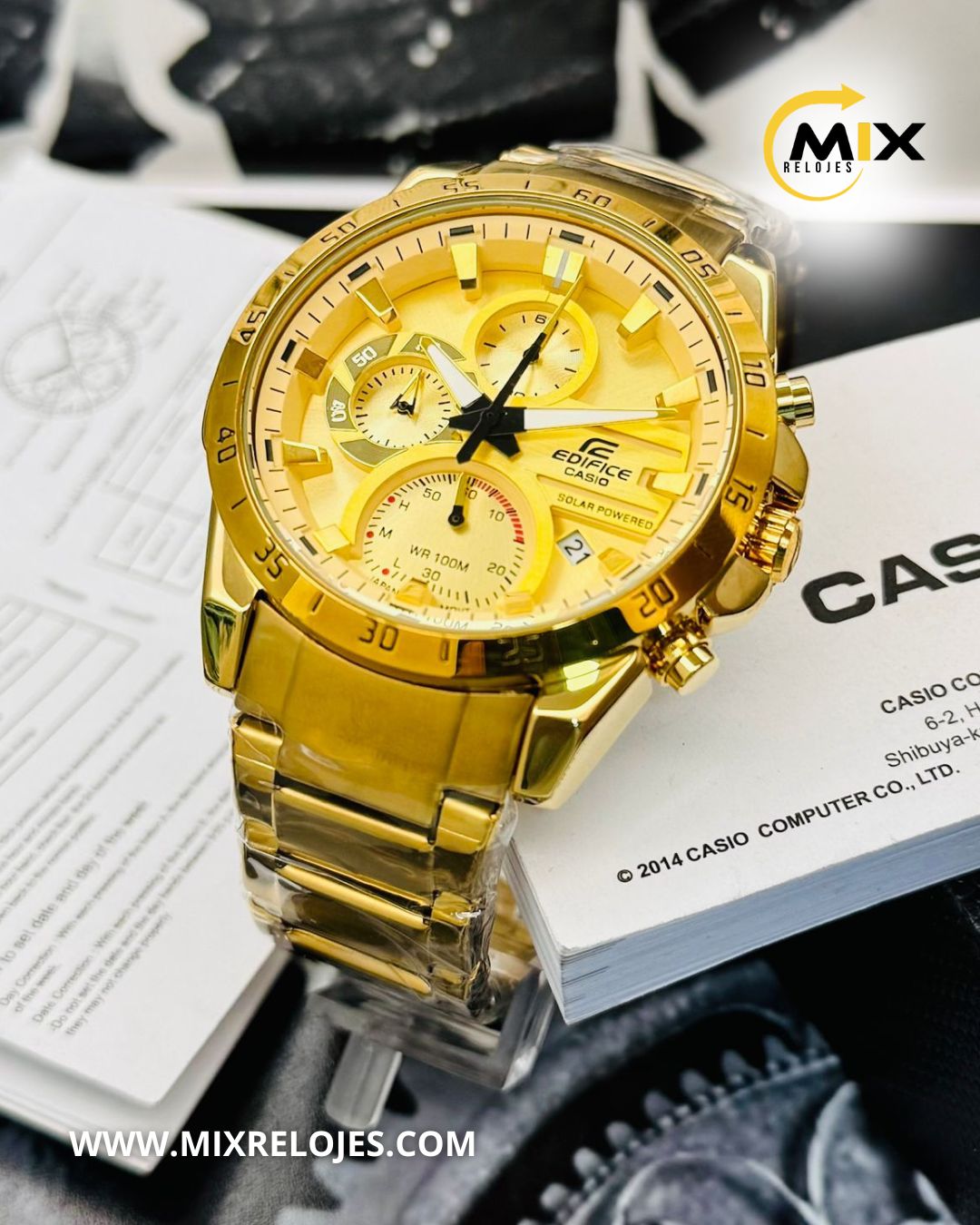 RELOJ CAS EDIFICE MIXTURE