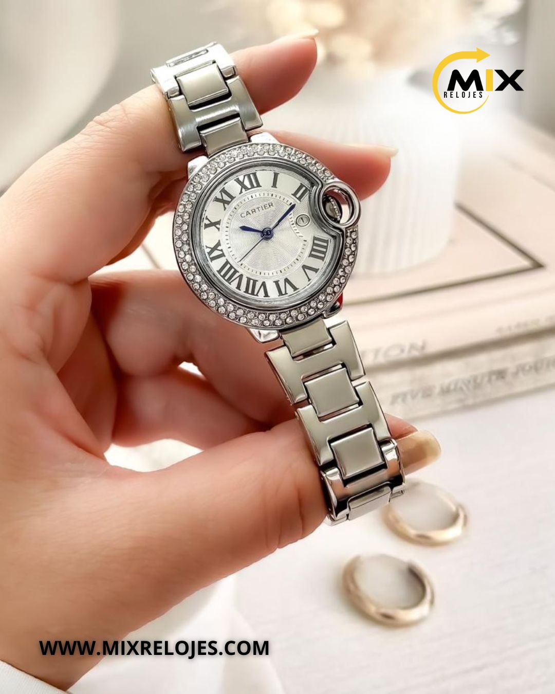 RELOJ CART LUXE DAMA