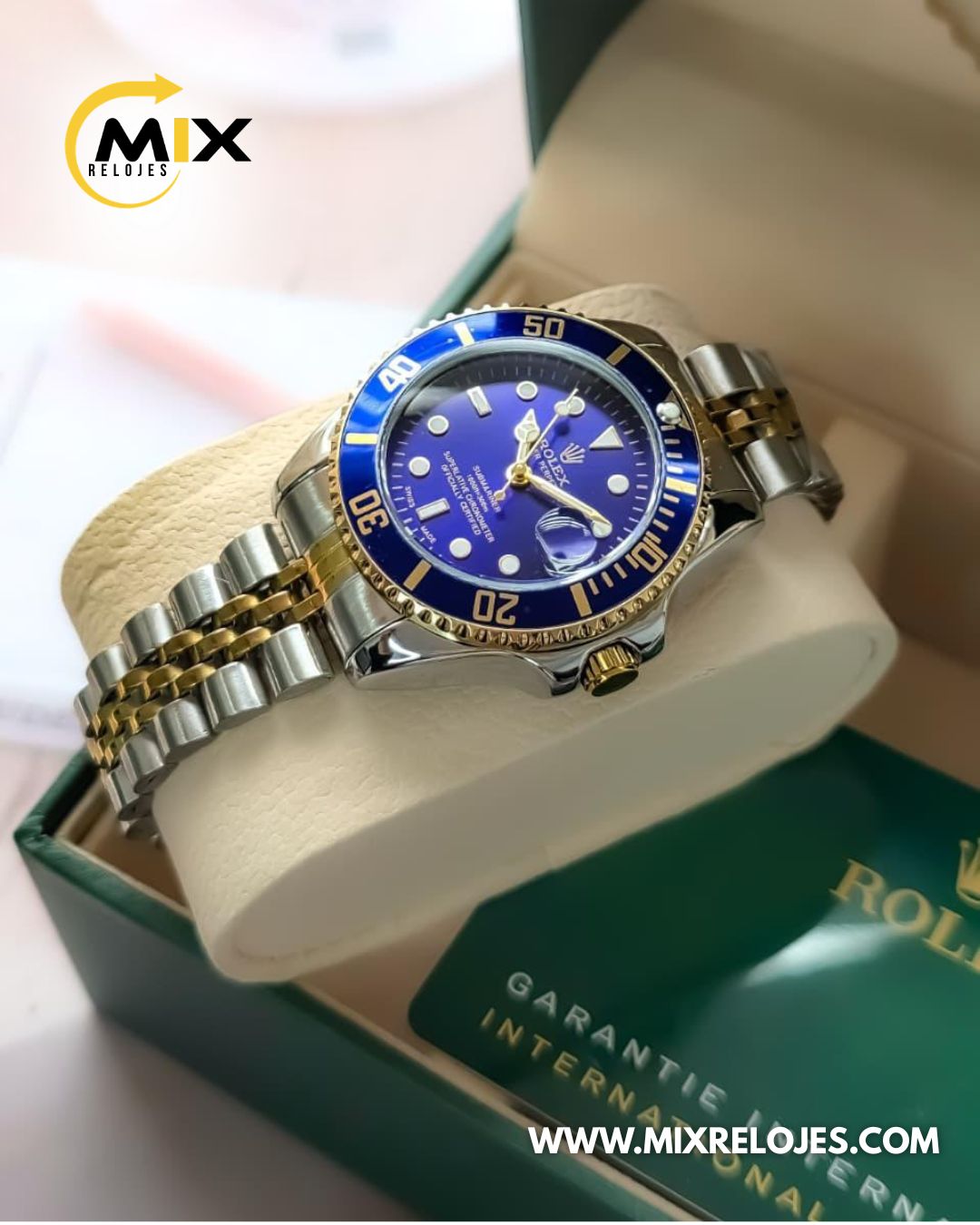 RELOJ ROLEX SUBMARINER DAMA