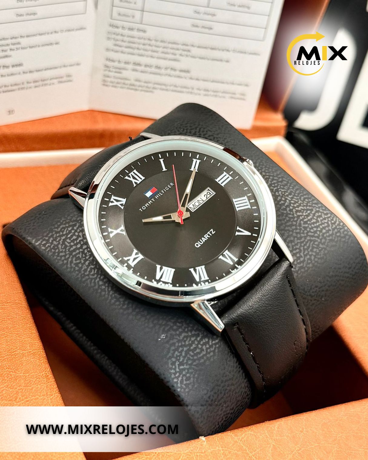 RELOJ TOM CUERO REGENT
