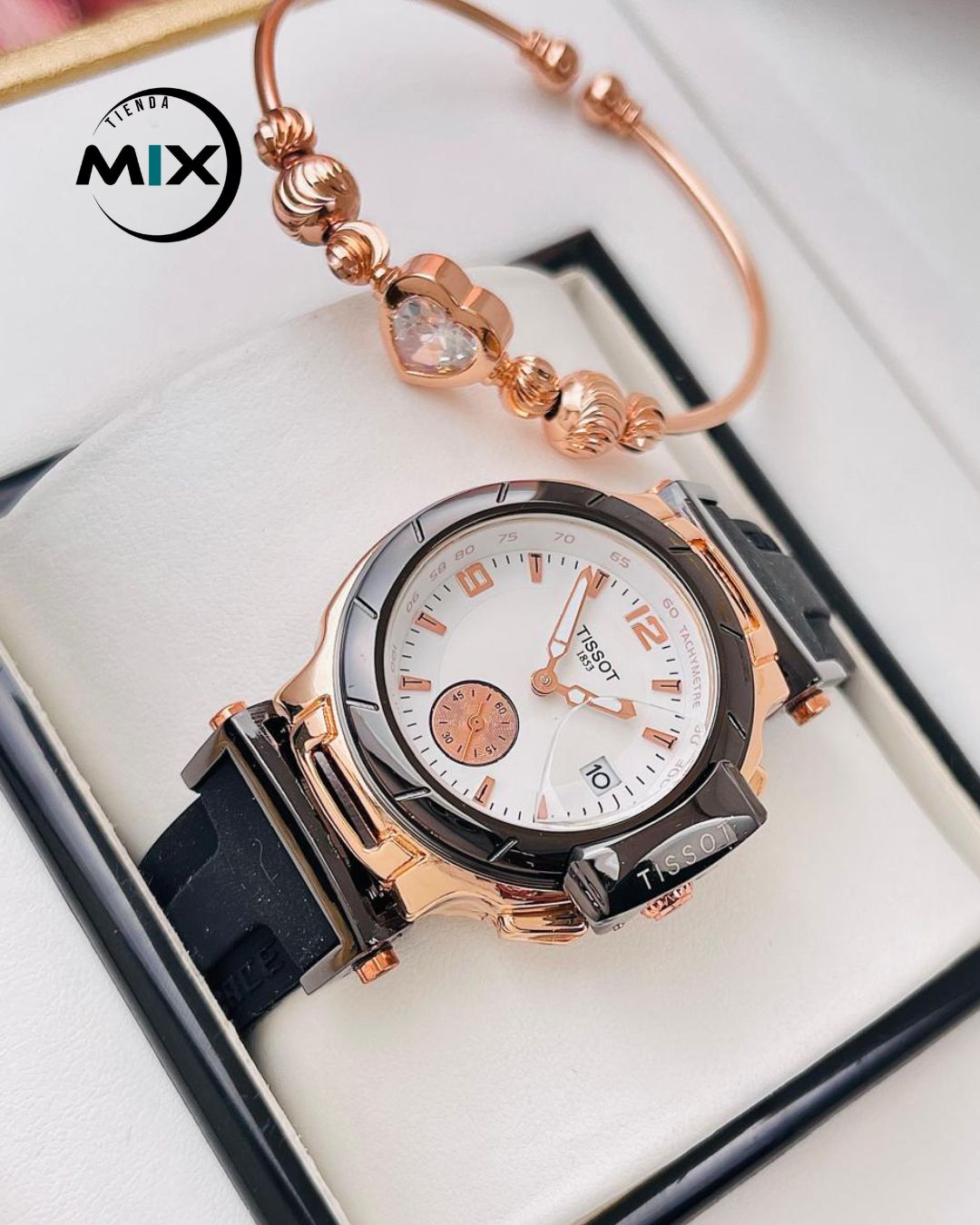 RELOJ TISSOT T RACE DAMA GOMA