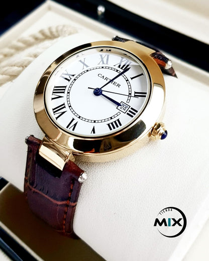 RELOJ CARTIER FINEX CUERO