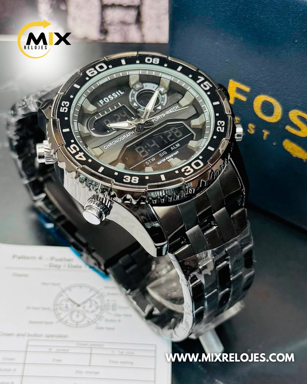 RELOJ FOSSL FITURE