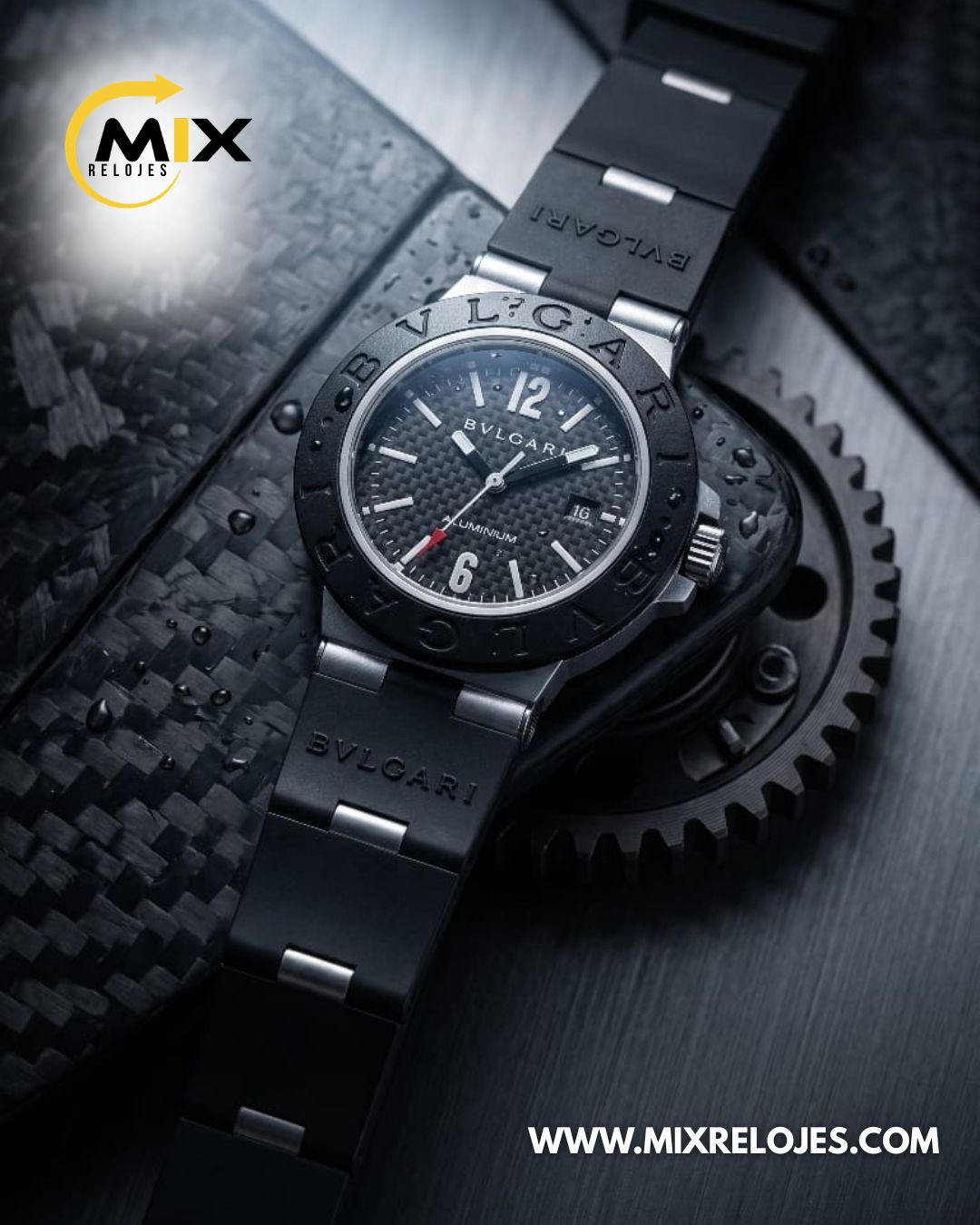 RELOJ BVLGRY CARBONO
