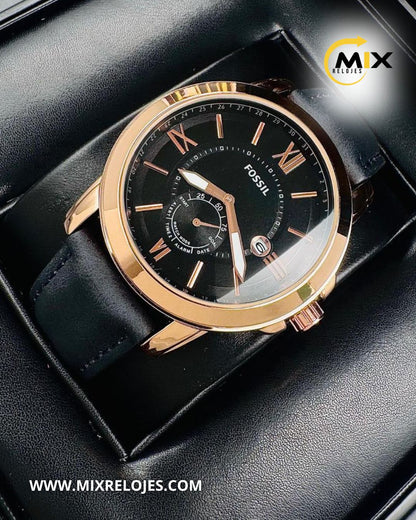 RELOJ FOS BRADUS CUERO