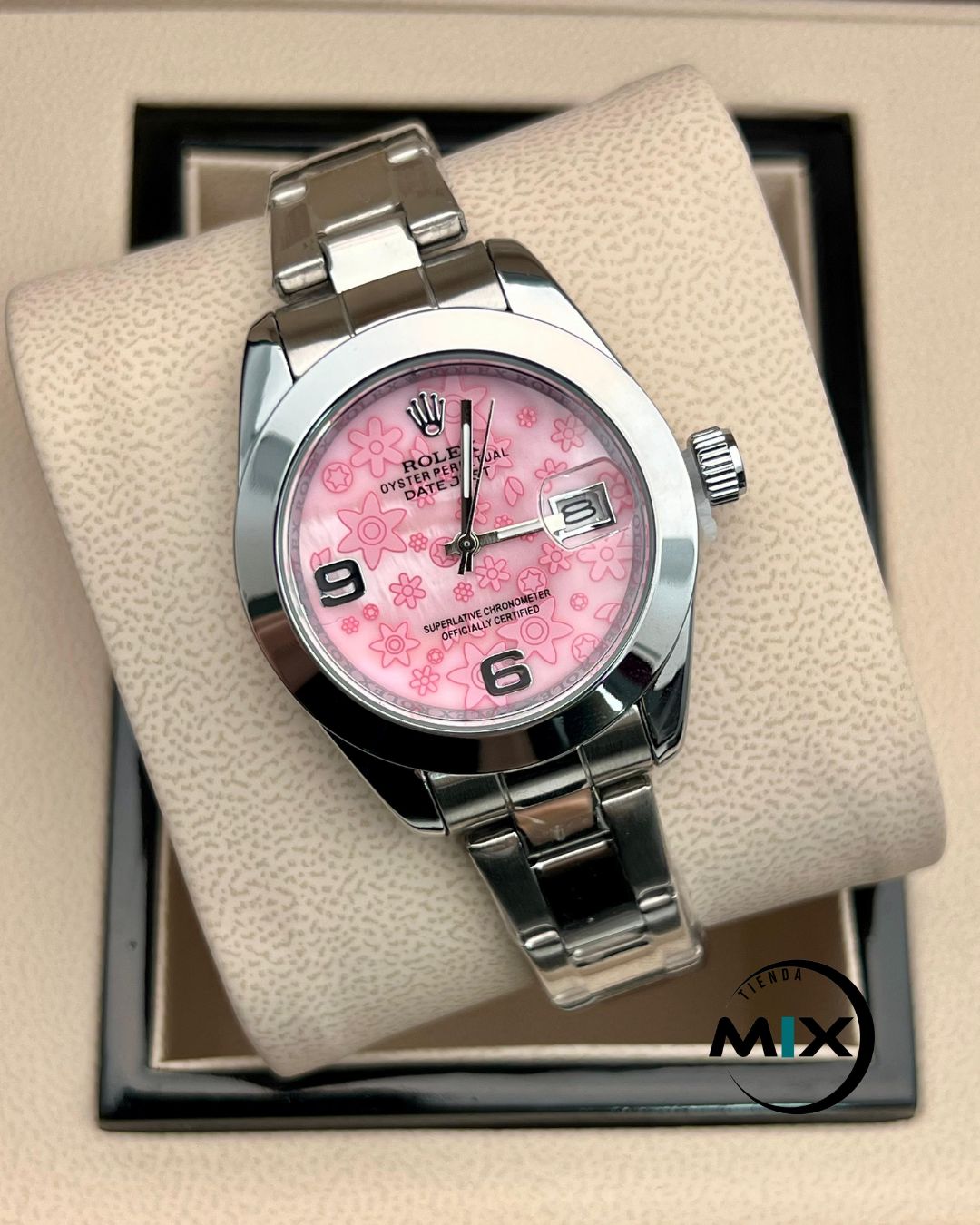 RELOJ ROLEX FLOWER DAMA