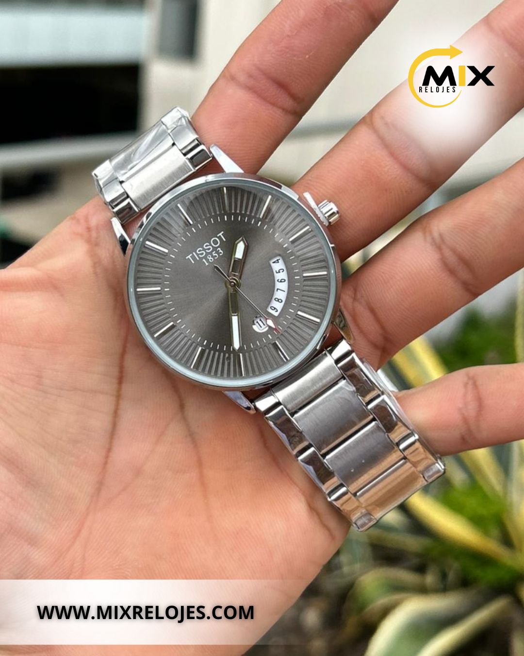 RELOJ MIXTIS AMBAR