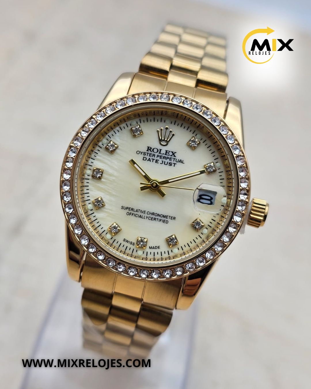 RELOJ ROL DATEJUST DAMA