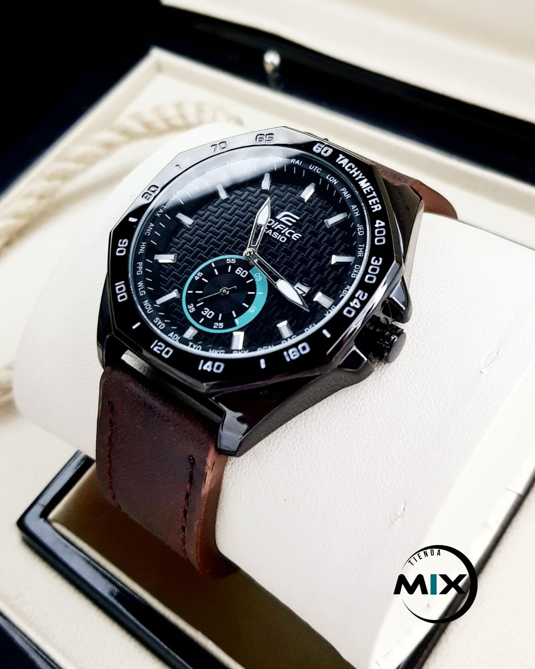 RELOJ CASIO DELTA CUERO