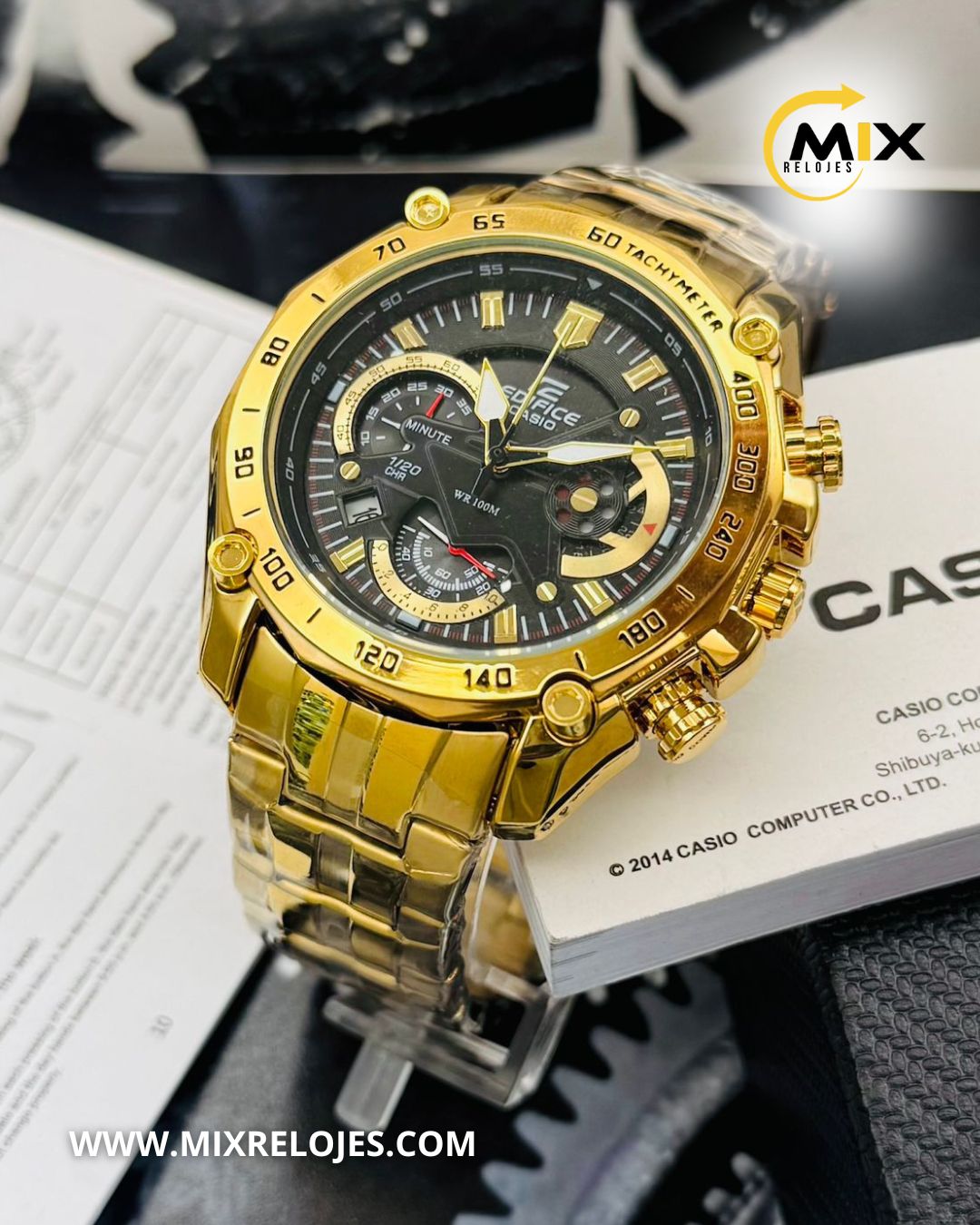 RELOJ CAS EDIFICE MIXTURE