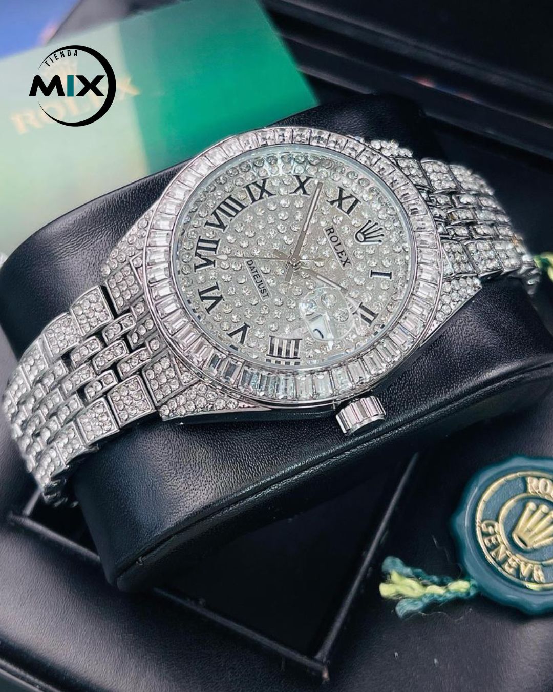 RELOJ ROLEX CUBANO FROZ
