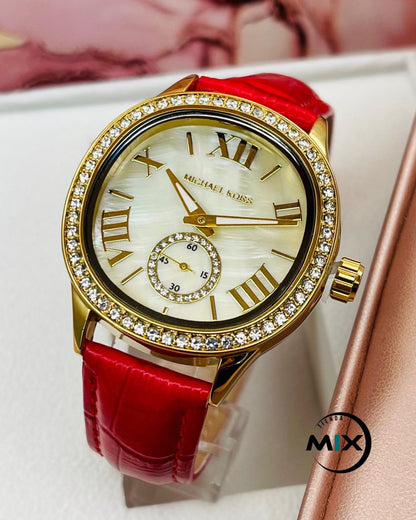 RELOJ MICHAEL KORS CUERO DAMA