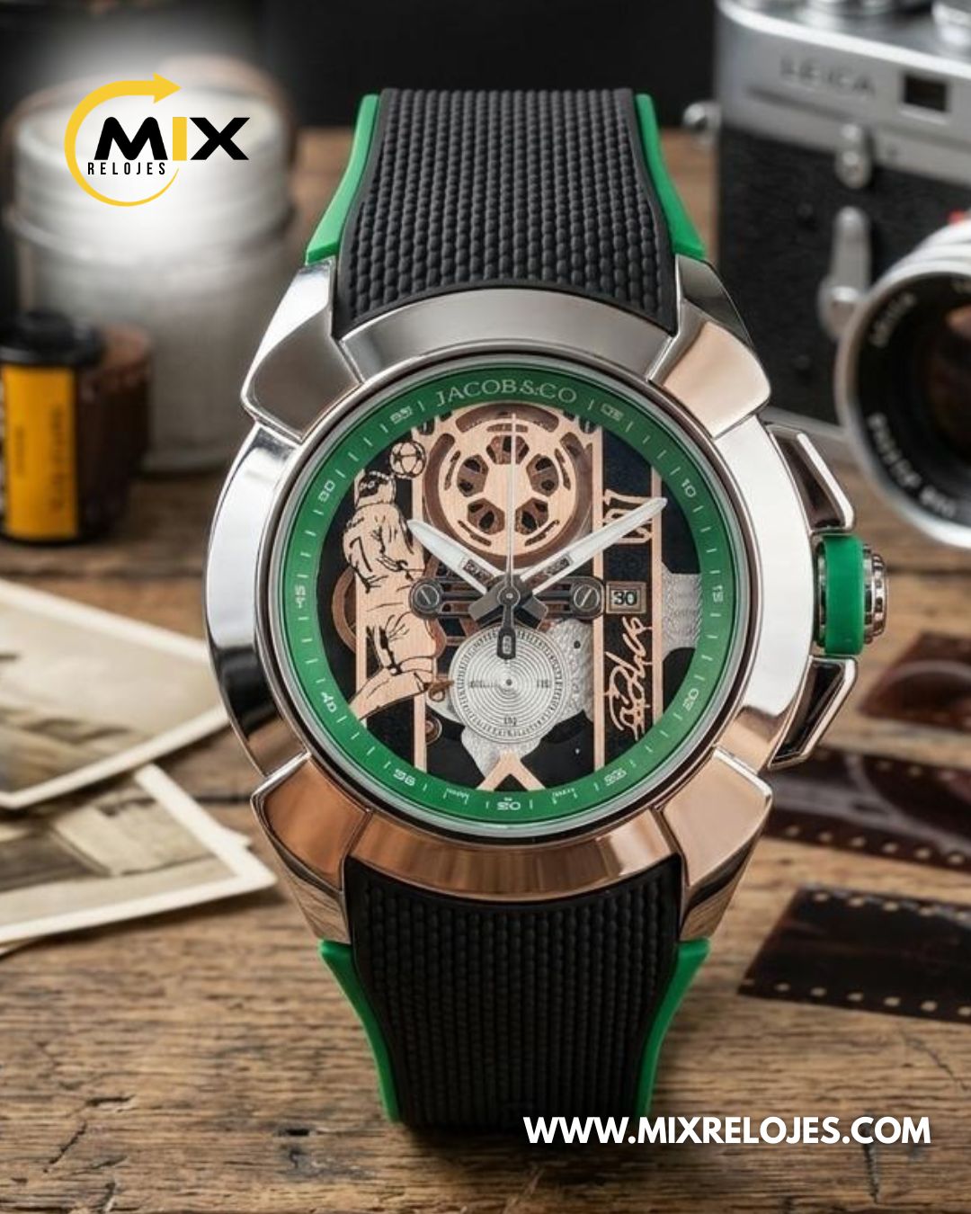 RELOJ JACOB C CRISTR