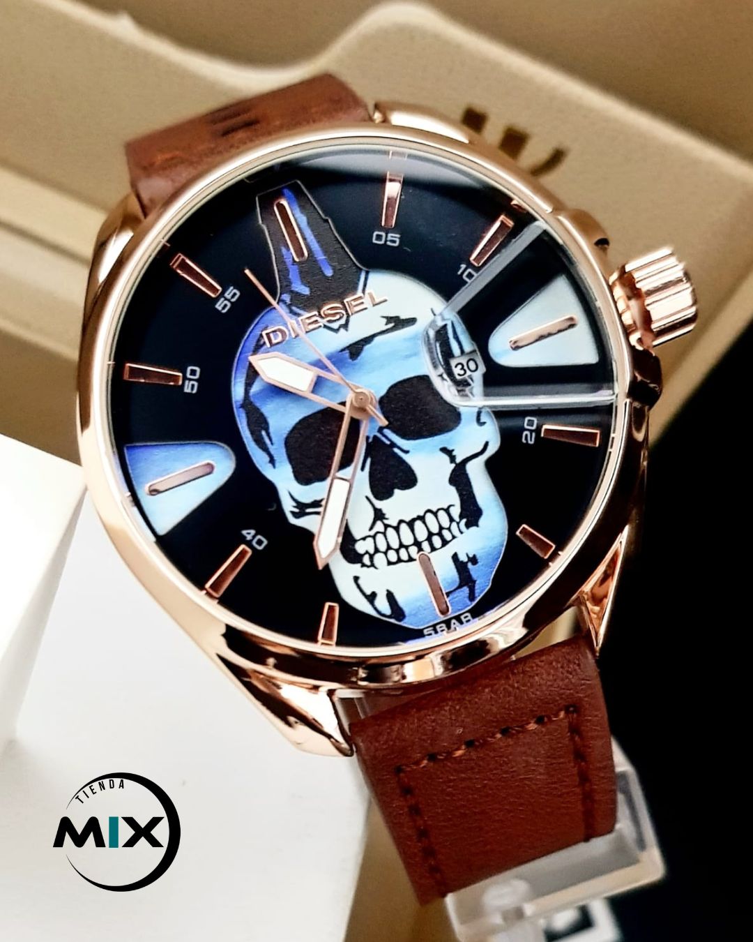 RELOJ DIESEL SKULL