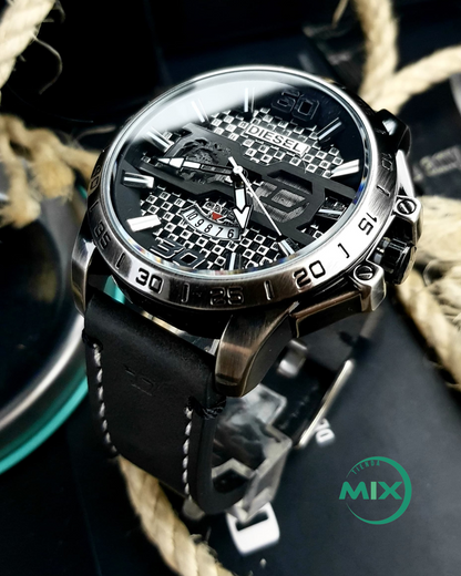 RELOJ DIESEL ABSOLUTE CUERO