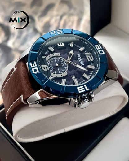 RELOJ FOSSIL LOCK CUERO