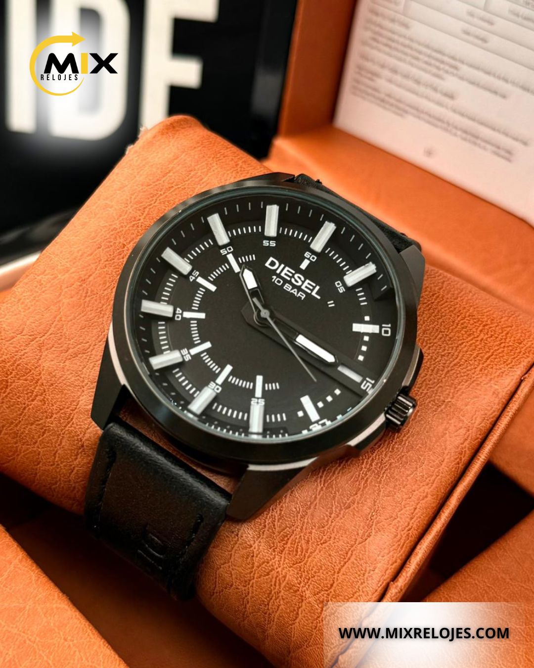 RELOJ DIS CRONOX CUERO