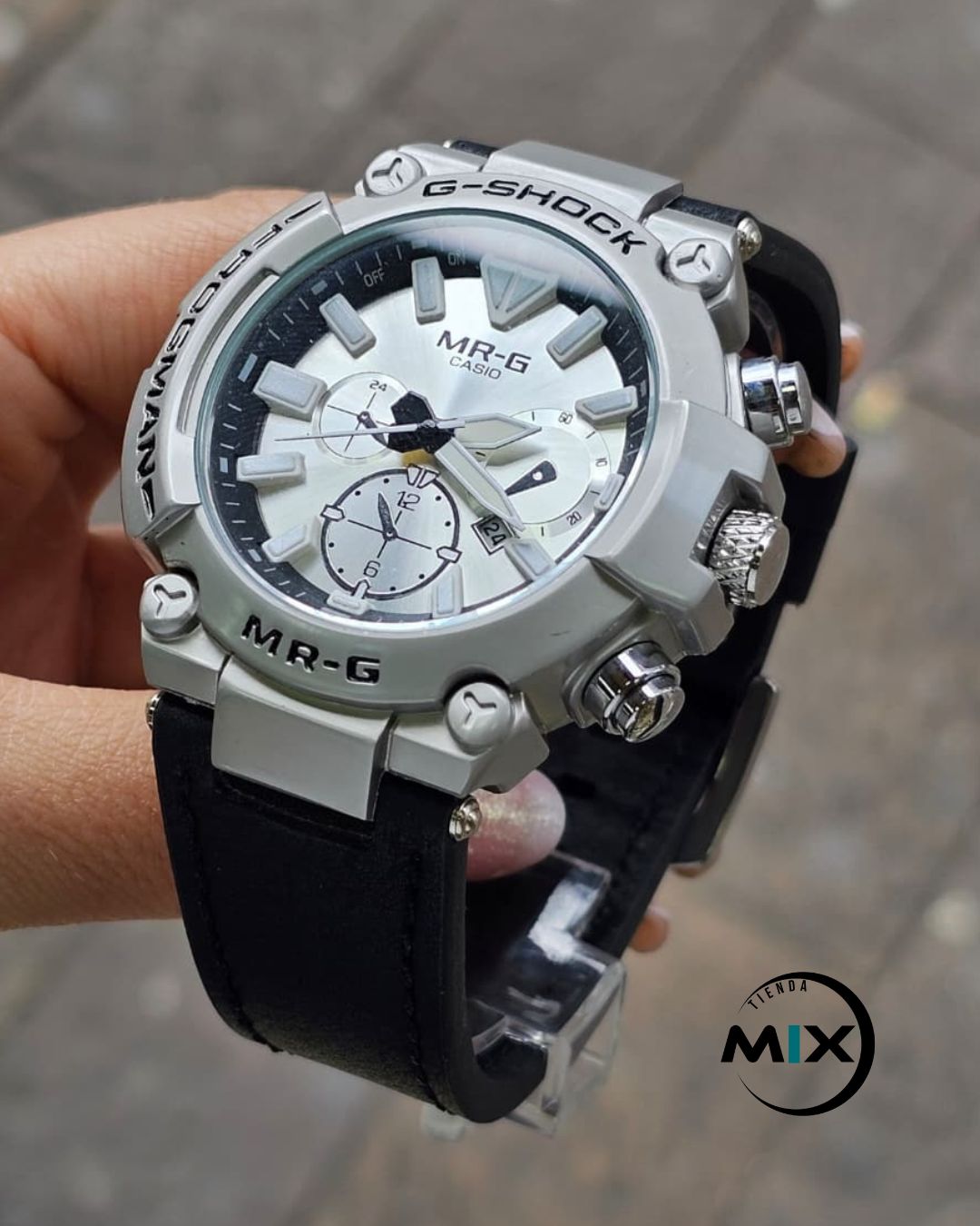 RELOJ CASIO MR - G CUERO