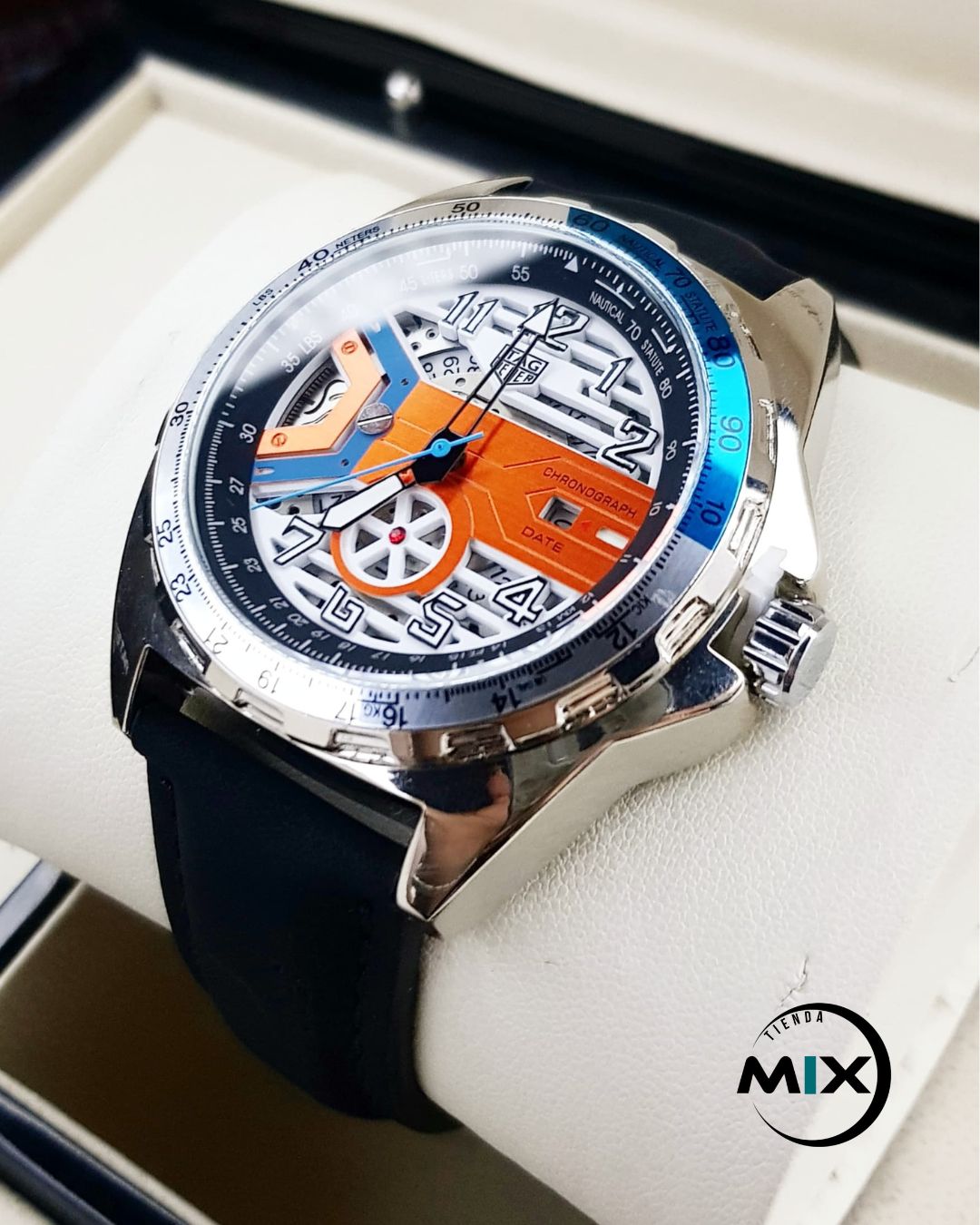 RELOJ TAGUEHER HIPNOS CUERO