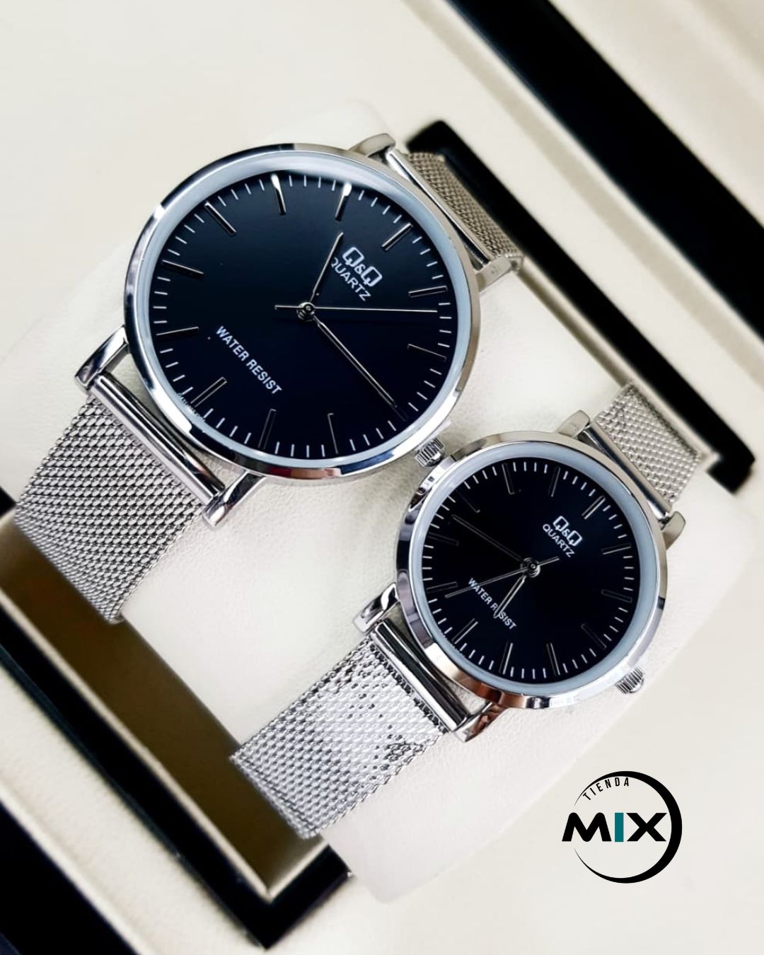 RELOJ Q&Q PARA PAREJA