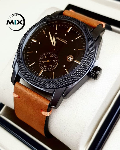 RELOJ FOSSIL LEATH