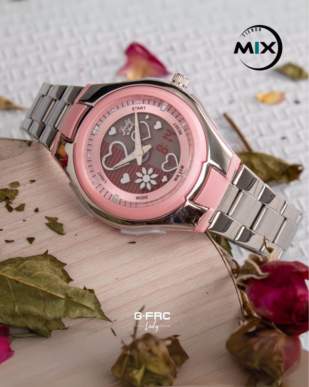 RELOJ DAMA G-FORCE FLOWER POP
